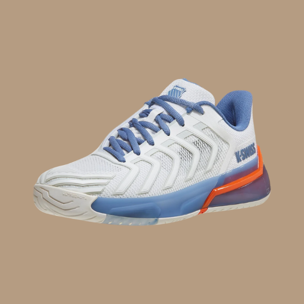 K-Swiss Ultrashot 4 White/Infinity/Scarlet Men's Shoes