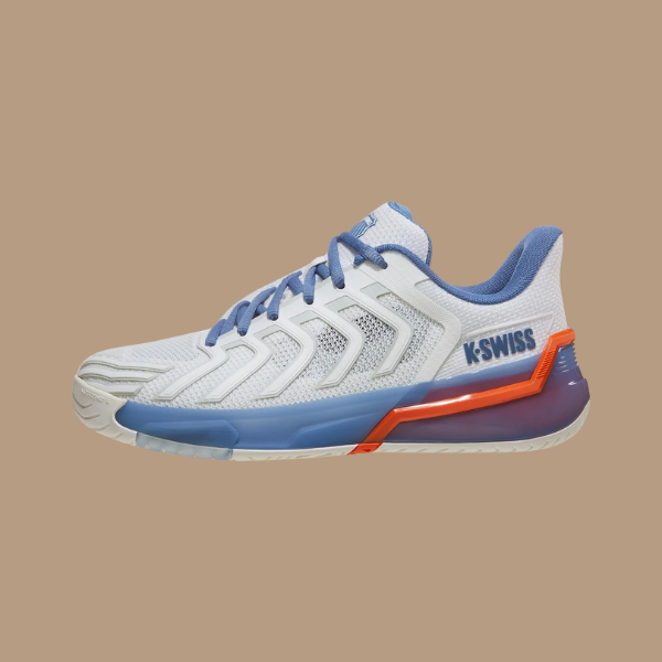K-Swiss Ultrashot 4 White/Infinity/Scarlet Men's Shoes