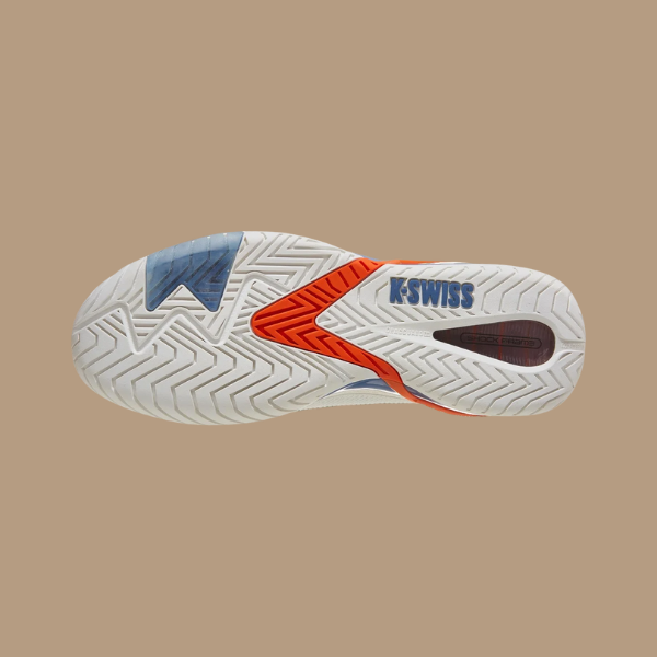 K-Swiss Ultrashot 4 White/Infinity/Scarlet Men's Shoes