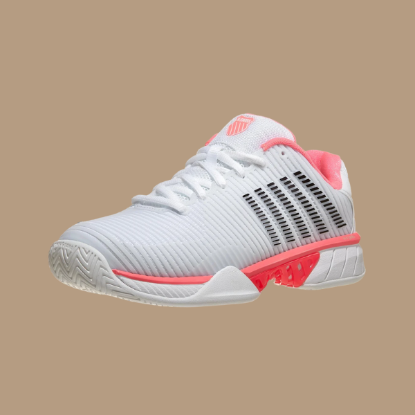 K-Swiss Hypercourt Express 2 White/Pink Women's Shoes 