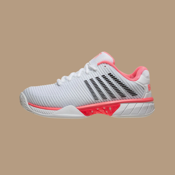 K-Swiss Hypercourt Express 2 White/Pink Women's Shoes 