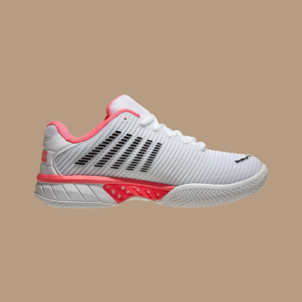 K-Swiss Hypercourt Express 2 White/Pink Women's Shoes 
