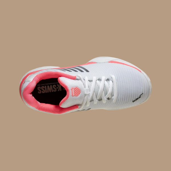 K-Swiss Hypercourt Express 2 White/Pink Women's Shoes 